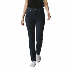 Roccobarocco Jacquard Women’s Textured Pants Size 30 Navy Blue High Rise Skinny